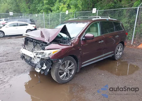 2014 Infiniti Qx60 from USA, damaged, VIN 5N1AL0MM8EC548788